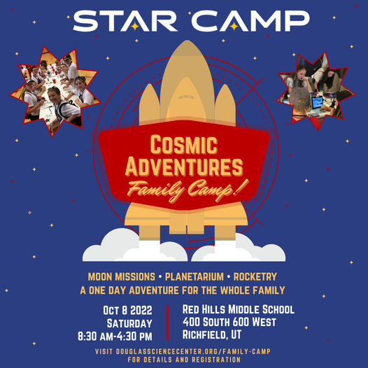 Space camp flyer