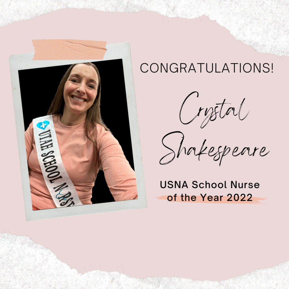 Crystal Shakespeare USNA School Nurse of the Year 2022