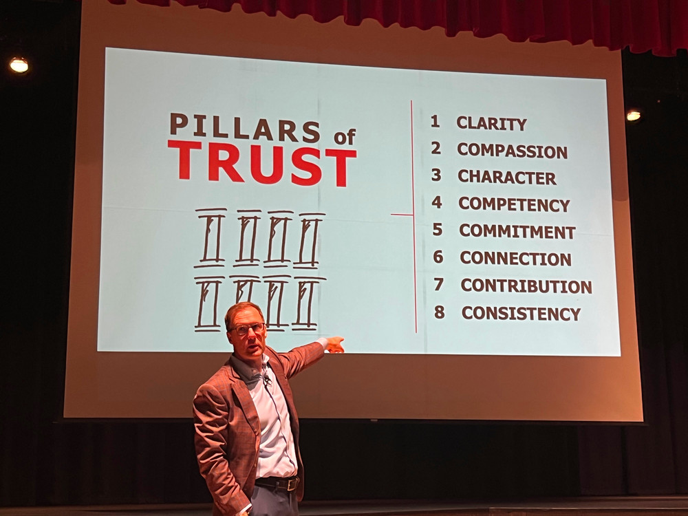 David Horsager speaks about trust