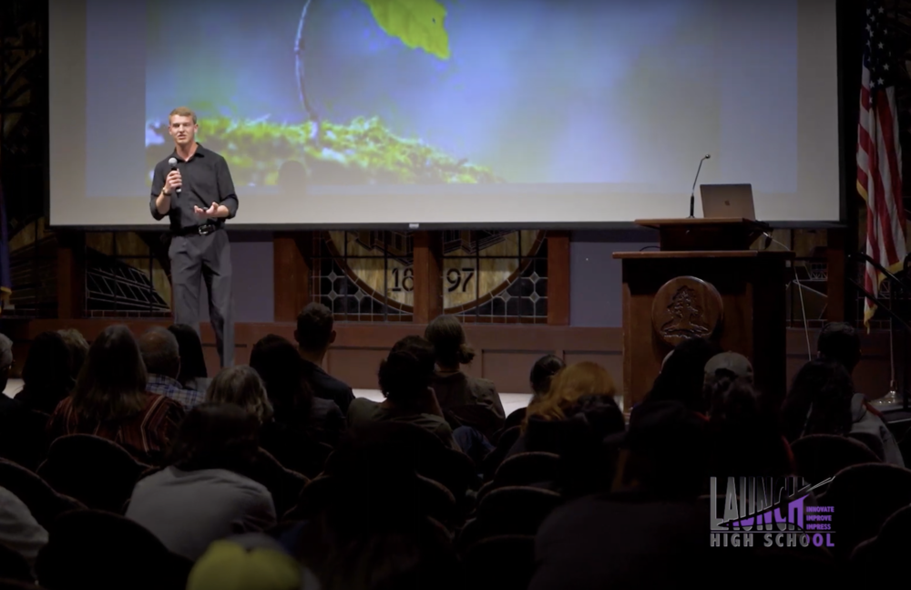 Speaker at Launch Expo
