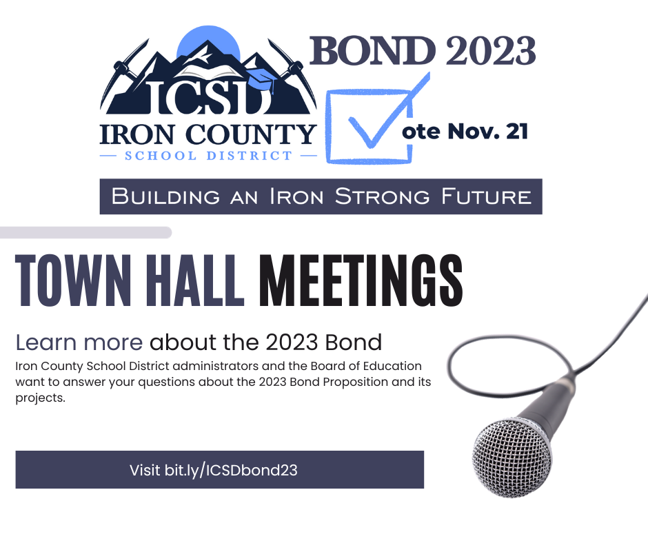 Town Hall Meetings - Learn more about the 2023 Bond