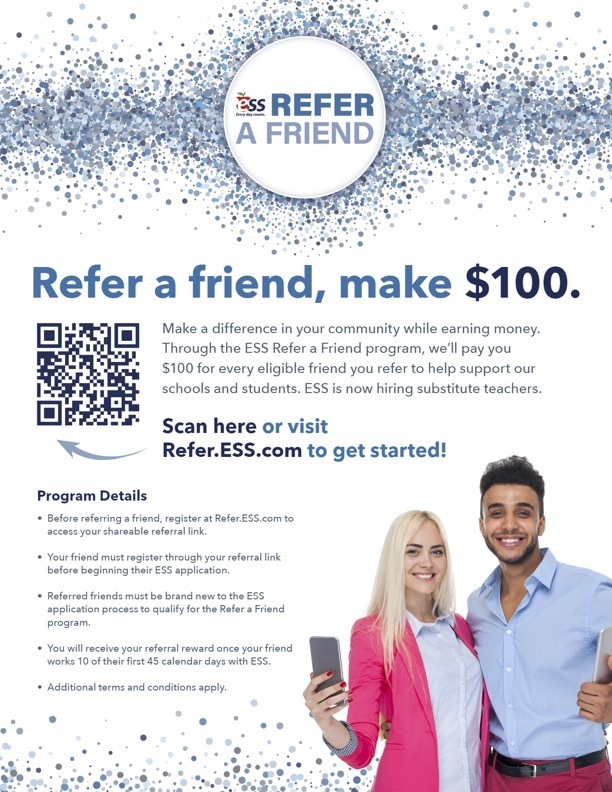 Refer a Friend to Be a Substitute