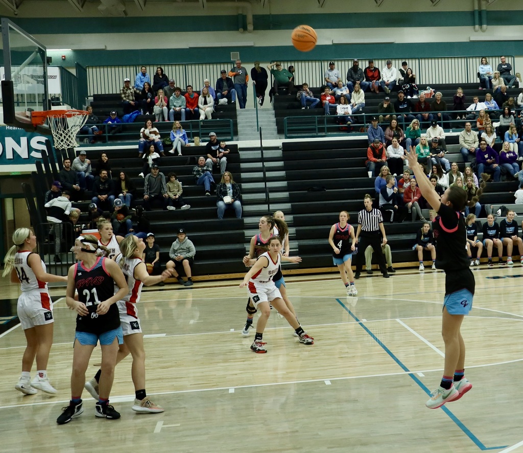 Canyon View varsity girls basketball team participates in the tournament.